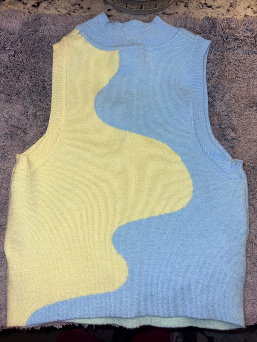 LA Hearts New Wave Mock Neck Sweater Tank - Picture 3 of 3